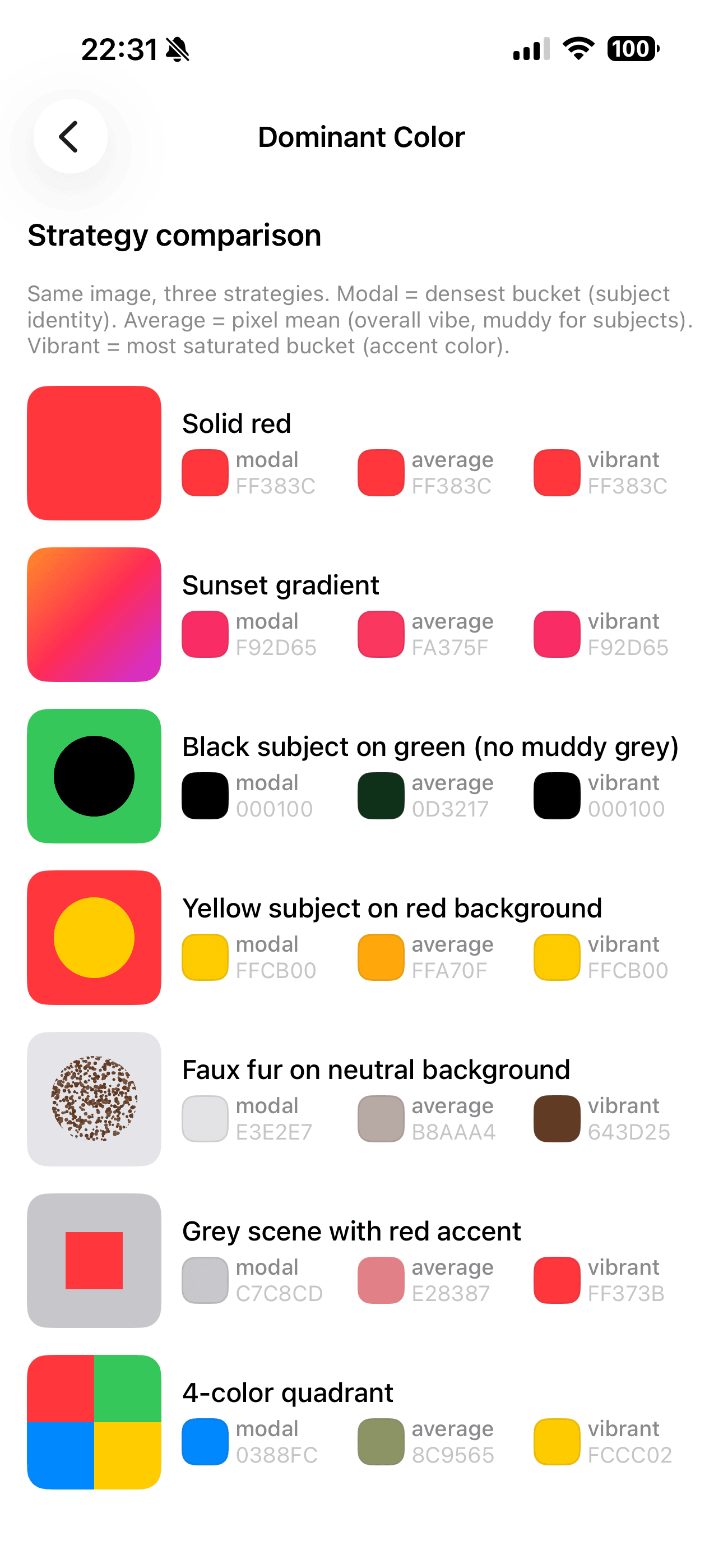 Dominant Color